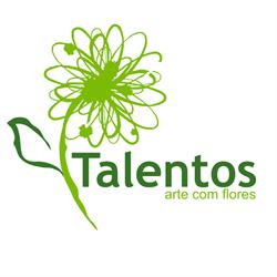 talentos arte com flores