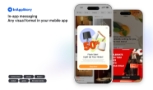 In-app messaging. Any visual format in your mobile app