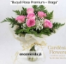Bouquet premion de rosas cor de rosa