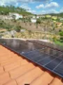 Placa solar instalada