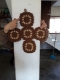 Painel decorativo em crochê.....MODELO EM CRUZ Painel decorativo em crochê.....MODELO EM CRUZ