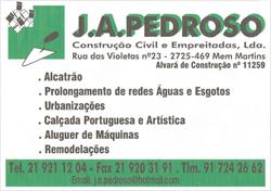J. A. Pedroso-Construção Civil E Empreitadas, Lda.